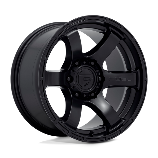 Fuel 1PC D766 Rush 18x9 6x135 S-BLK - D76618908957