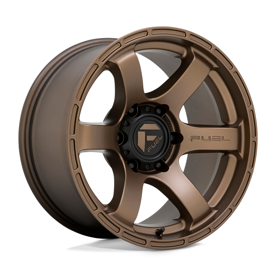 Fuel 1PC D768 Rush 18x9 6x139.7 MT-BRNZ - D76818908457