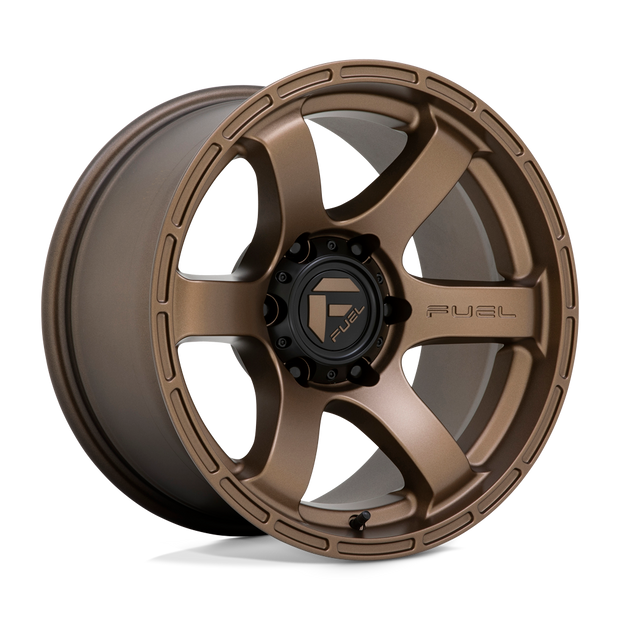 Fuel 1PC D768 Rush 18x9 6x139.7 MT-BRNZ - D76818908445