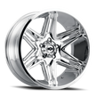 Vision Razor 22x10 5x127 -19mm Chrome : 363-22073C-19