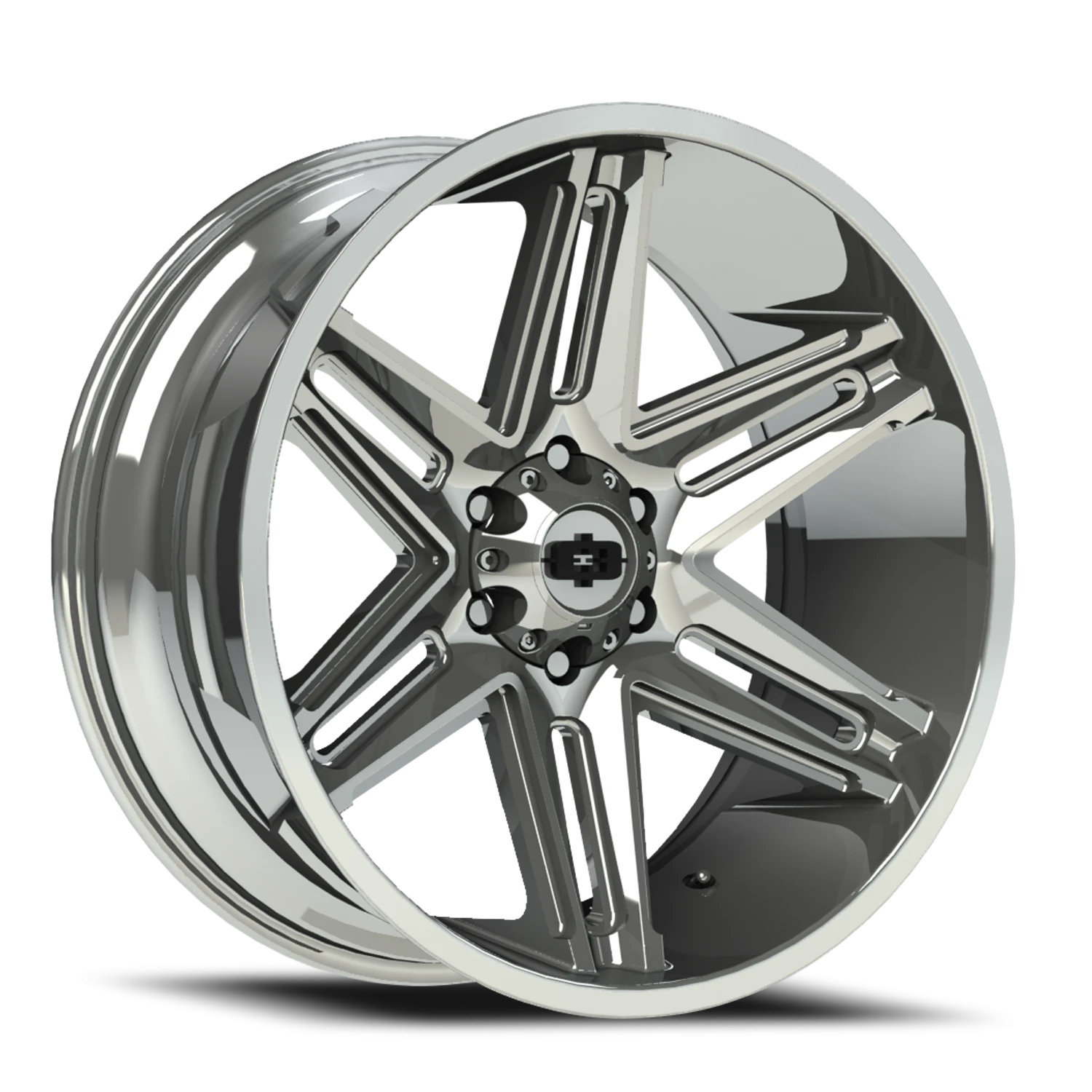 Vision Razor 22x10 6x135 -19mm Chrome : 363-22036C-19