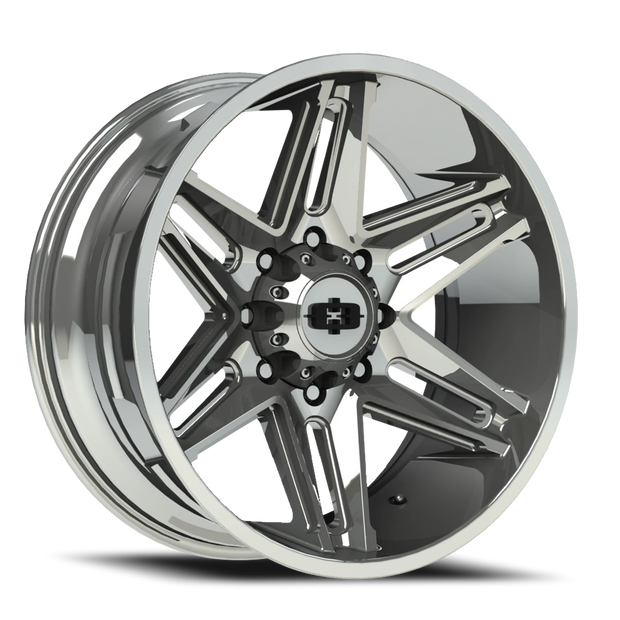 Vision Razor 20x10 8x165.1 -25mm Chrome : 363-20081C-25