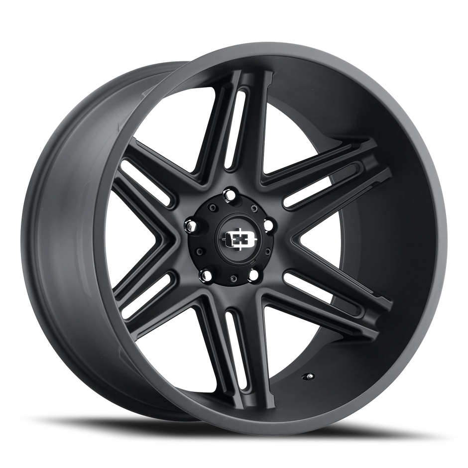 Vision Razor 22x10 5x127 -19mm Satin Black : 363-22073SB-19
