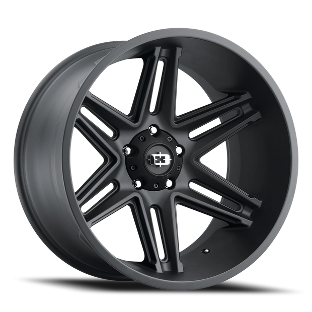 Vision Razor 20x10 5x139.7 -25mm Satin Black : 363-20085SB-25