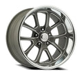 RESTO 17x7 LAGUNA 5x120.7  0 3.97 72.69 TEXTURE GUN METAL CENTER MILLED WINDOW DIAMOND CUT LIP  - R1011770613912
