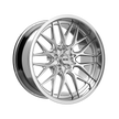 RIDLER 681 681 BRUSHED WITH POLISHED LIP 22X10.5 5-120.65 10MM 83.82MM
