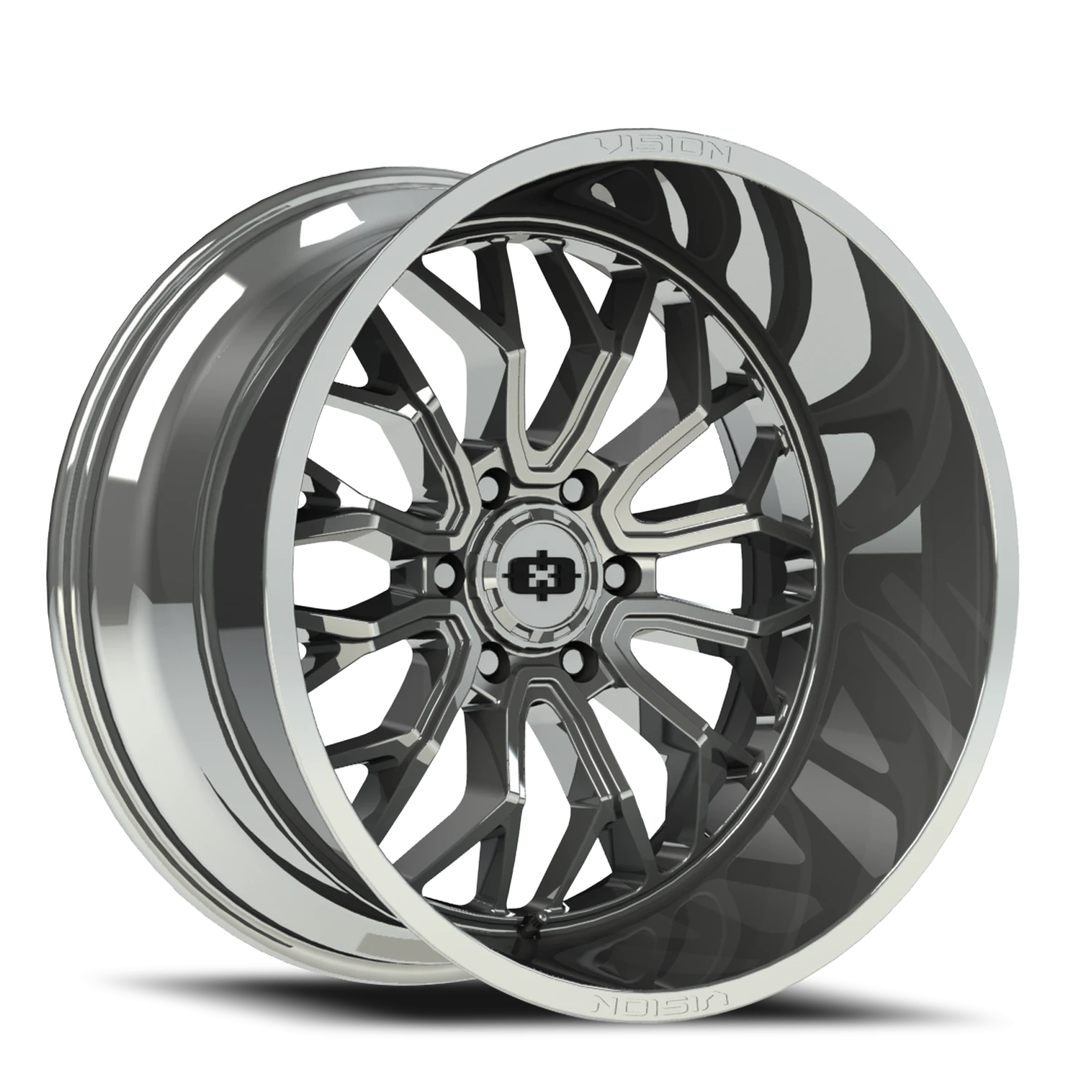 Vision Riot 18x9 6x139.7 12mm Chrome : 402-8983C12