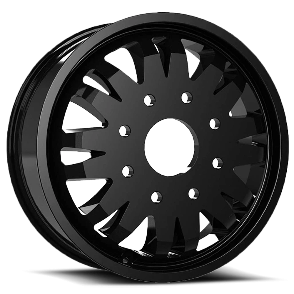 Vision Rival 20x8.25 8x170 109.8mm Satin Black (FITMENT '99 TO '04 FORD(STOCK AND LIFTED)) : 401H2870SBIRS
