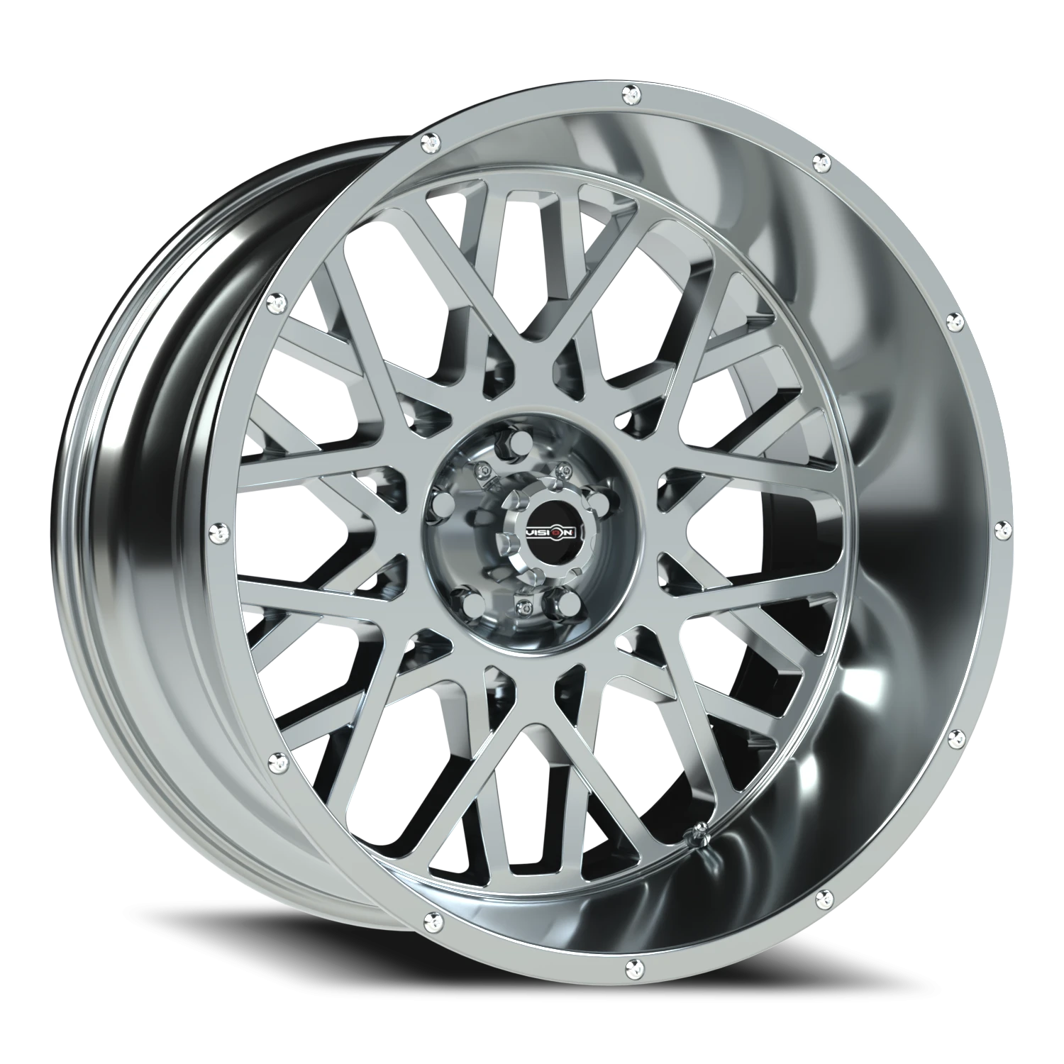 Vision Rocker 18x9 5x127 12mm Chrome : 412-8973C12