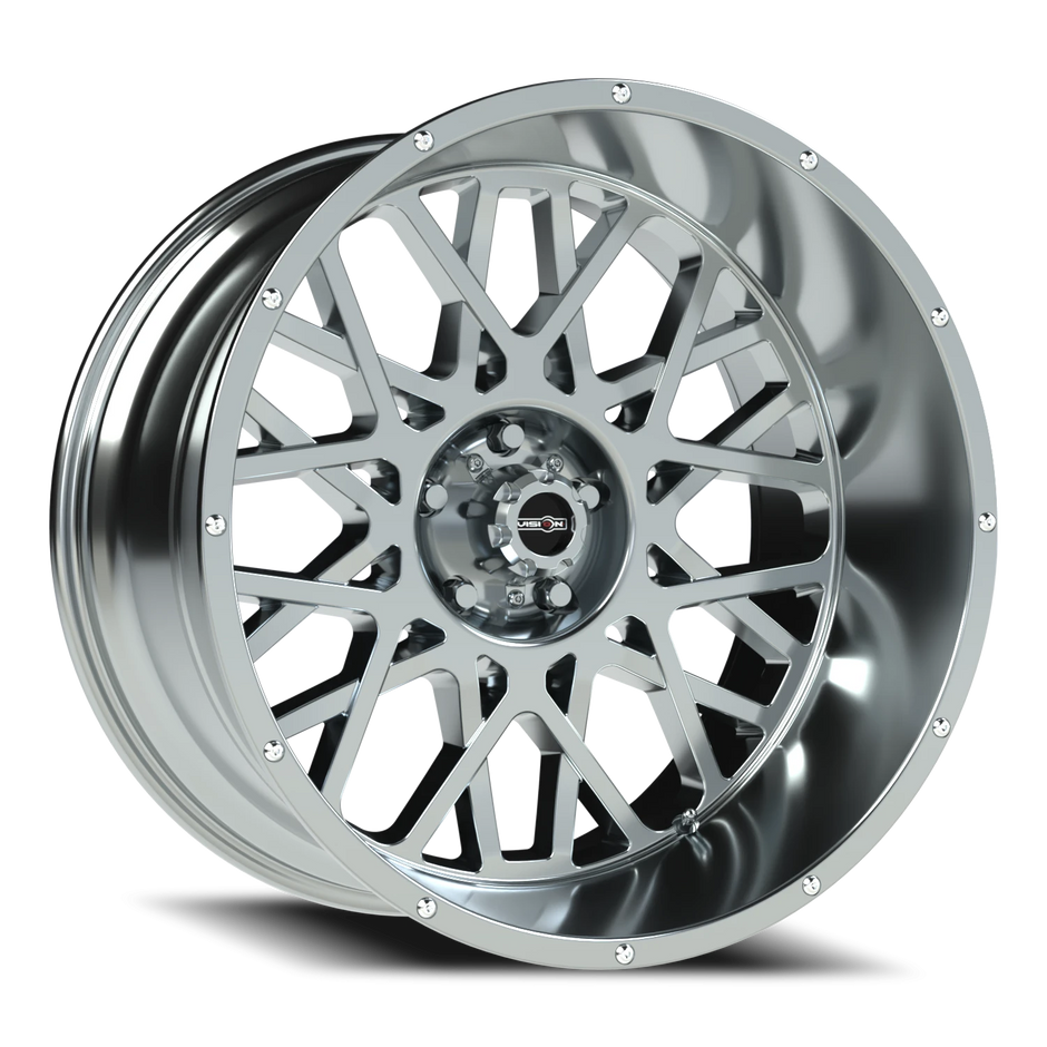 Vision Rocker 18x9 5x127 12mm Chrome : 412-8973C12