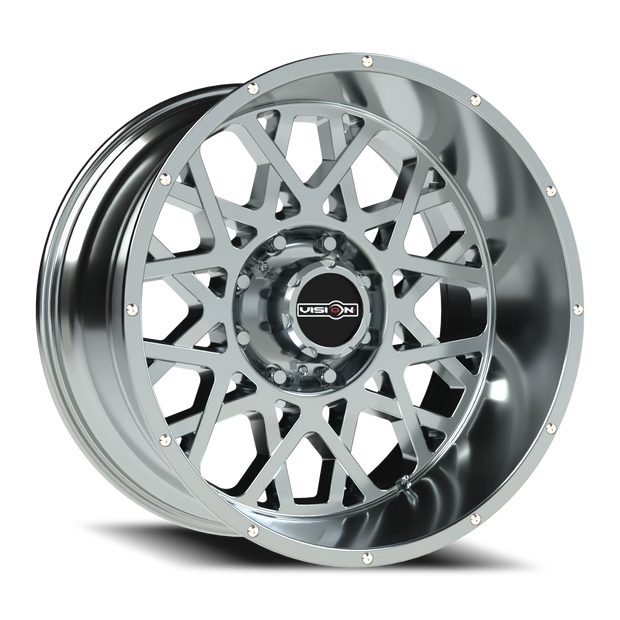 Vision Rocker 18x9 8x165.1 12mm Chrome : 412-8981C12