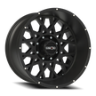 Vision Rocker 18x9 8x165.1 12mm Satin Black (Chrome Bolts) : 412-8981SB12