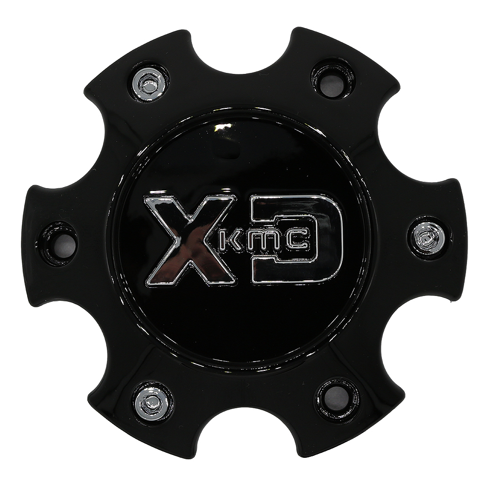 XDS CAP 6X4.5/120 GLOSS BLACK (NEW LOGO) - S057L120AGB1-H34