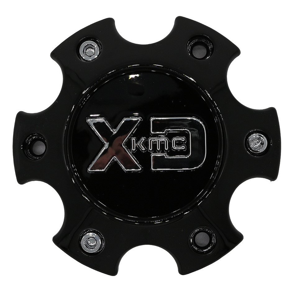 XDS CAP 6X4.5/120 GLOSS BLACK (NEW LOGO) - S057L120AGB1-H34