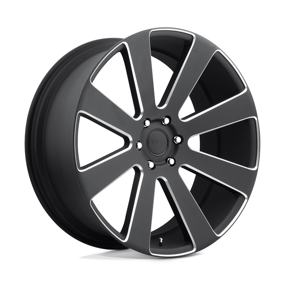 DUB 1PC S187 8-BALL 22x9.5 6x135 MT-BLK-MIL - S187229589+30