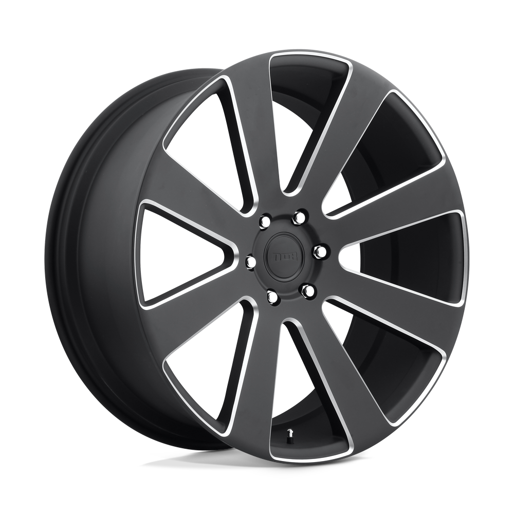 DUB 1PC S187 8-BALL 24x10 6x135 MT-BLK-MIL - S187240089+30
