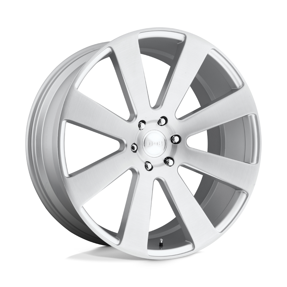 DUB 1PC S213 8-BALL 22x9.5 6x139.7 GL-SLVR-BRSH - S213229577+20