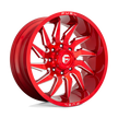 Fuel 1PC D745 Saber 20x10 5x150 GL-RED-MIL - D74520005647