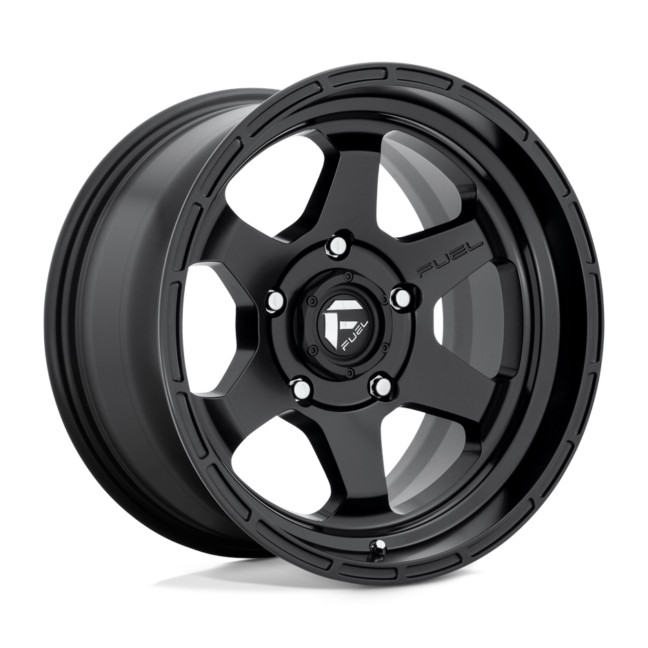 Fuel 1PC D664 Shok 18x9 6x139.7 MT-BLK - D66418908445