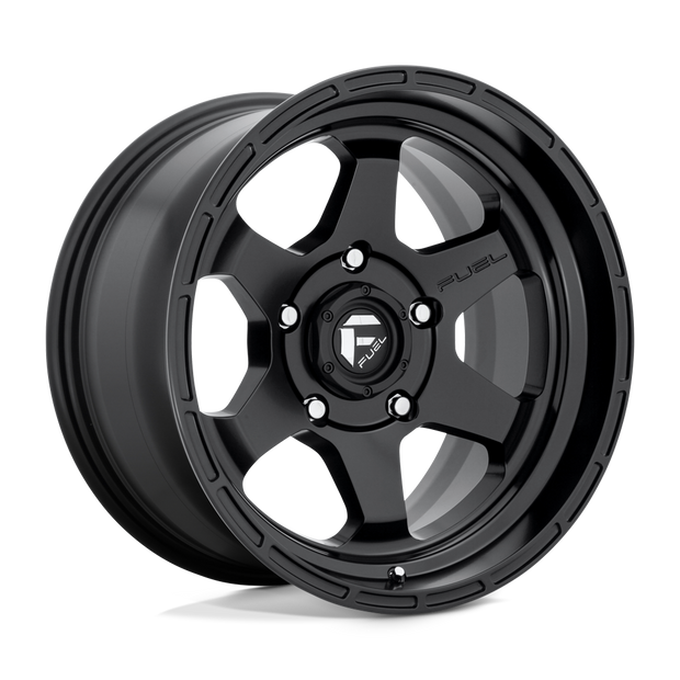 Fuel 1PC D664 Shok 18x9 6x139.7 MT-BLK - D66418908445