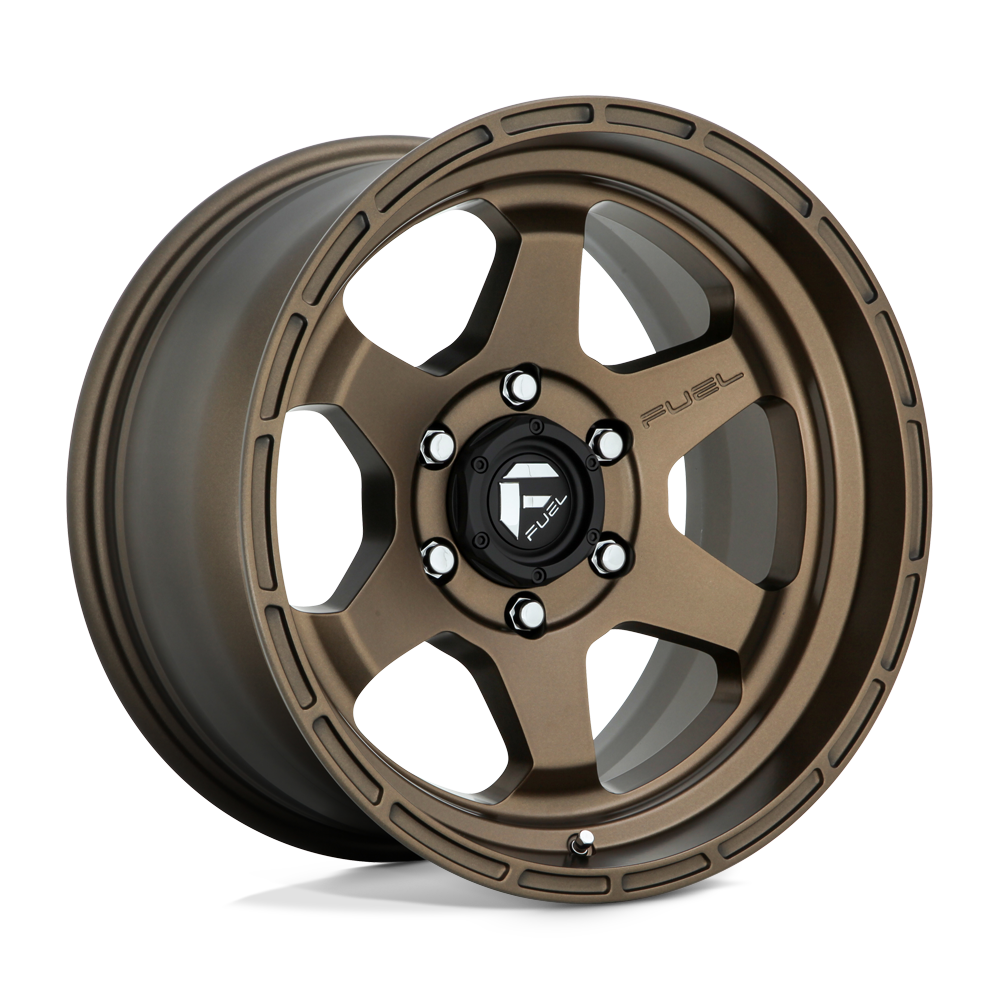 Fuel 1PC D666 Shok 17x9 6x139.7 MT-BRNZ - D66617908445