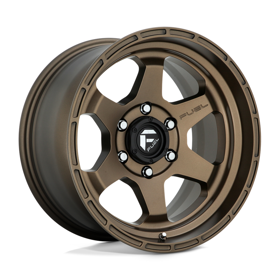 Fuel 1PC D666 Shok 18x9 6x139.7 MT-BRNZ - D66618908445