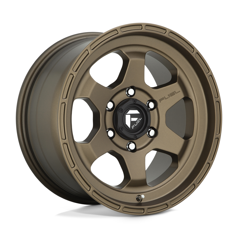 Fuel 1PC D666 Shok 17x9 6x139.7 MT-BRNZ - D66617908457