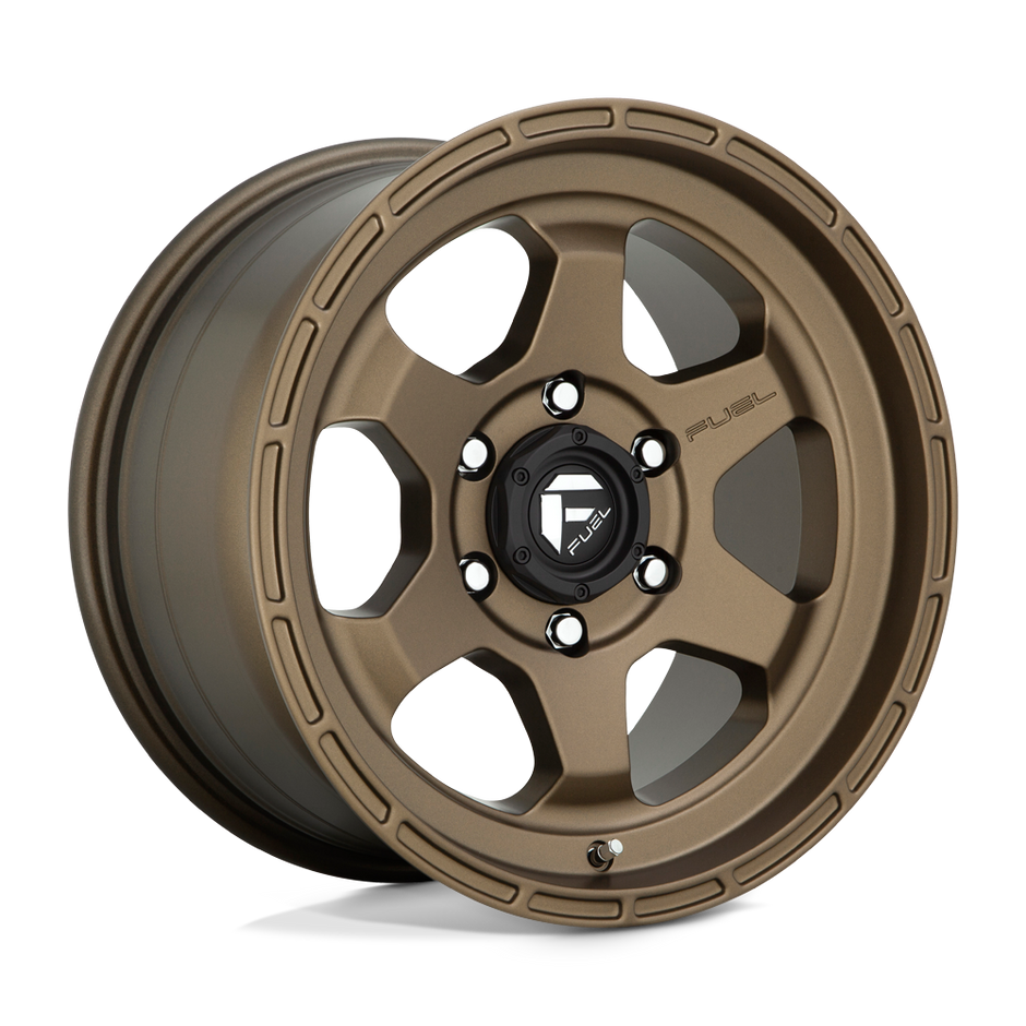 Fuel 1PC D666 Shok 17x9 6x139.7 MT-BRNZ - D66617908457