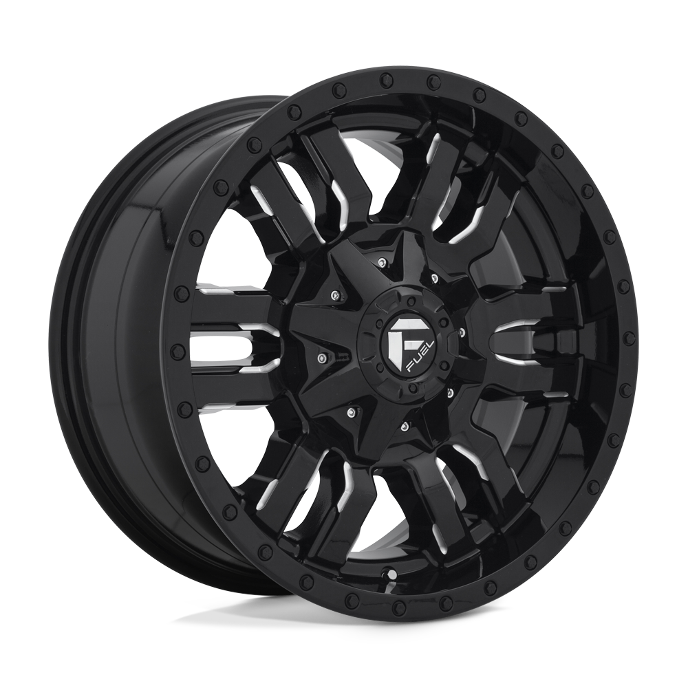Fuel 1PC D595 Sledge 18x9 8x180 GL-BLK-MIL - D59518901857