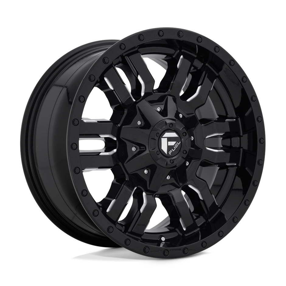 Fuel 1PC D595 Sledge 18x9 8x165.1 GL-BLK-MIL - D59518908257