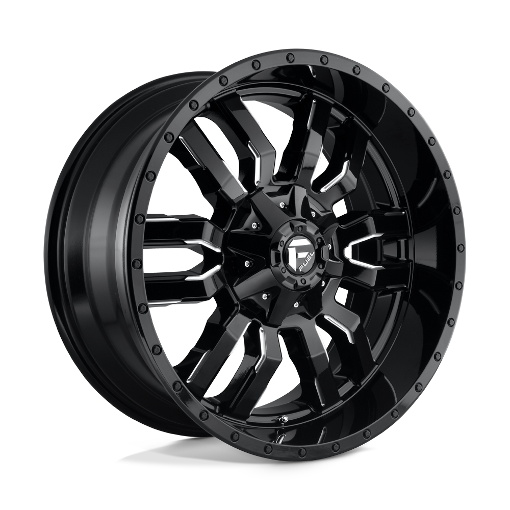 Fuel 1PC D595 Sledge 22x10 8x180 GL-BLK-MIL - D59522001857