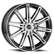 Spec-1 SP-48 18x8 5x114.3/5x120 ET 35 (Gloss Black & Machined) - SP4818803835GBM