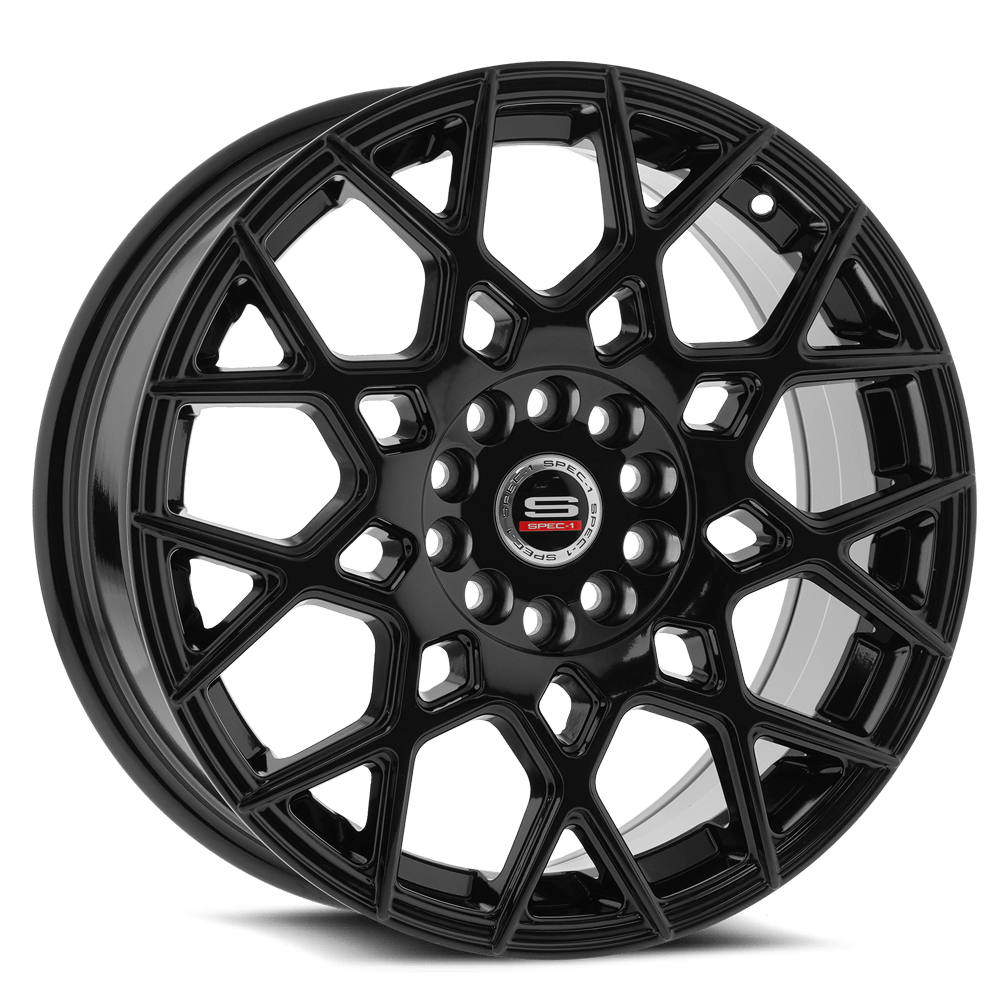 Spec-1 SP-52 18x8 5x100/5x114.3 ET 38 (Gloss Black) - SP-5218802338GB