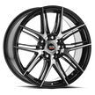 Spec-1 SP-56 17x7.5 4x100/4x114.3 ET 42 (Gloss Black & Machined) - SP-561775942BM