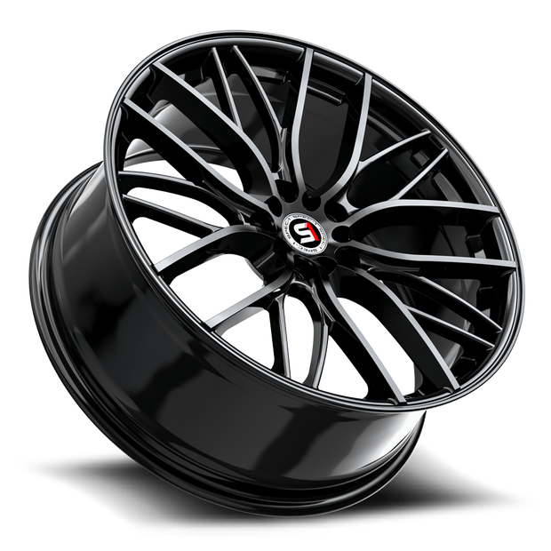 Spec-1 SP-61 20x8.5 5x114.3/5x120 ET 38 (Gloss Black) - SP-6120853838GB