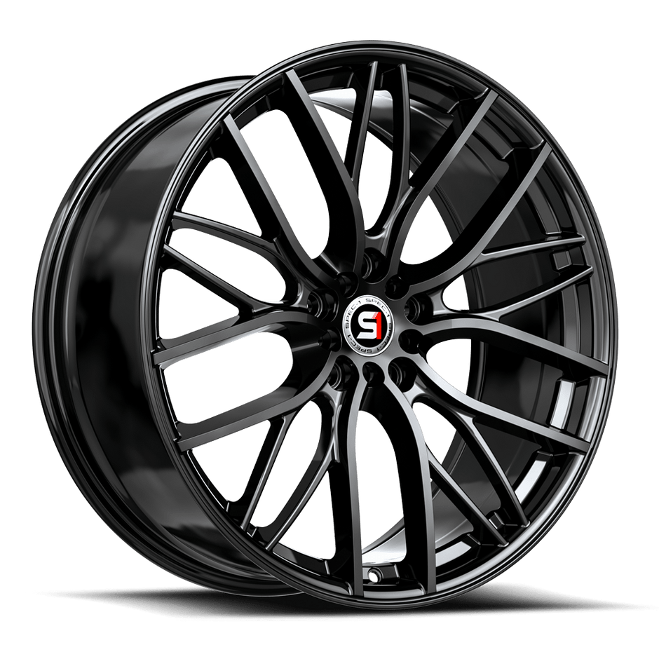 Spec-1 SP-61 20x8.5 5x114.3/5x120 ET 38 (Gloss Black) - SP-6120853838GB