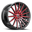 Spec-1 SP-69 19x8.5 5x114.3/5x120 ET 38 (Gloss Black & Red Machined) - SP-6919853838BMR