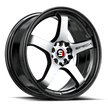Spec-1 SPT-31 18x8.5 5x100/5x114.3 ET 38 (Gloss Black & Machined) - SPT-3118852338BM