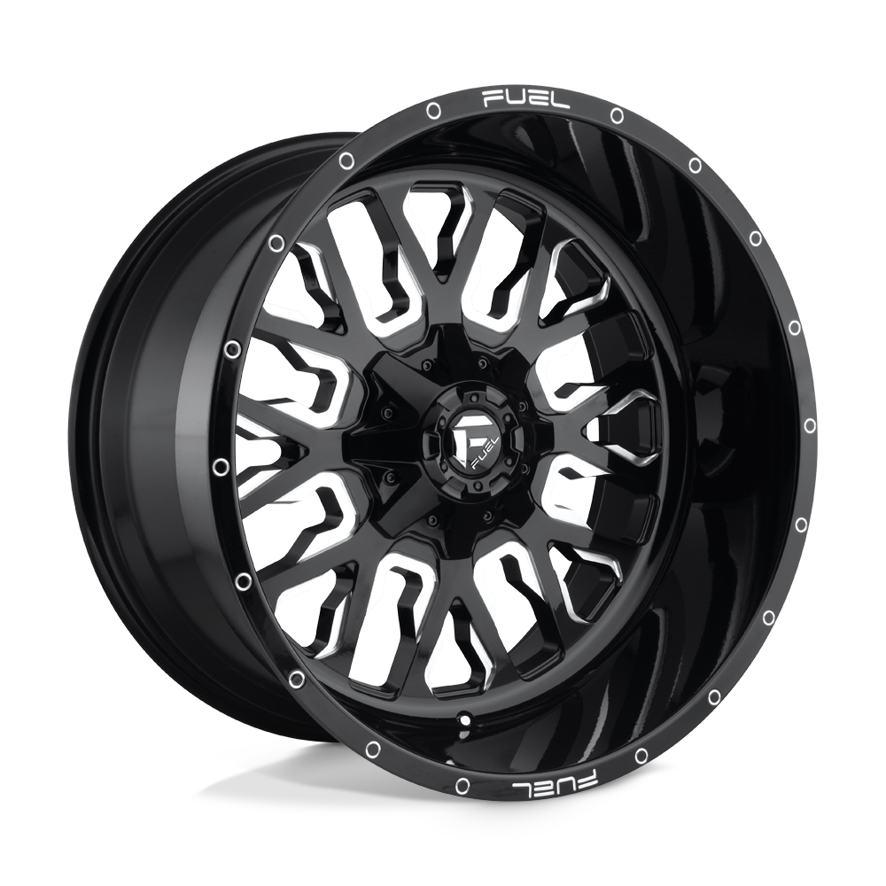 Fuel 1PC D611 Stroke 20x10 6x135/6x139.7 GL-BLK-MIL - D61120009846