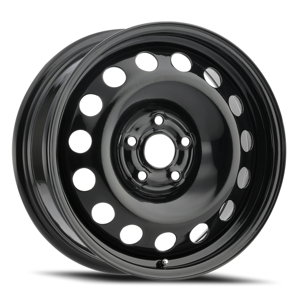 Vision Steel Snow Wheel 16x6.5 5x114.3 39mm Black (CAPS SOLD SEPARATELY) : SW60-6665B39JG