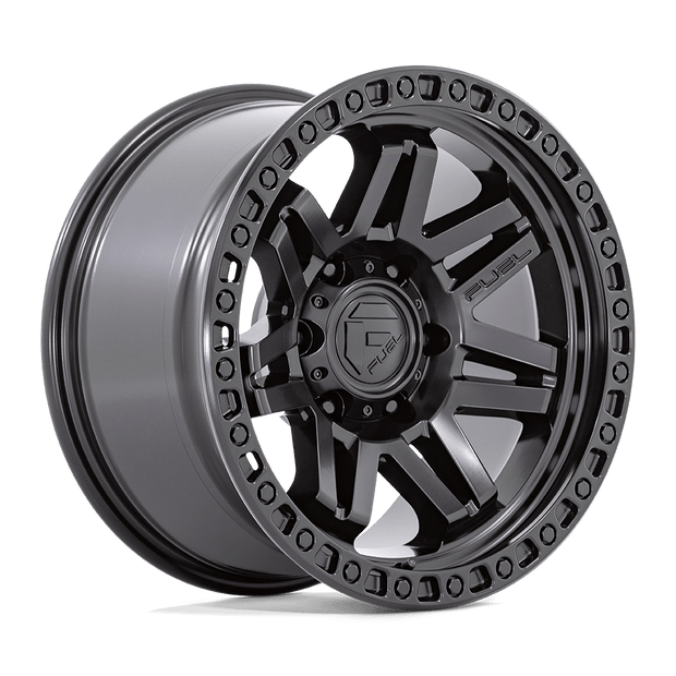 Fuel 1PC D810 Syndicate 17x9 6x139.7 BLK-OUT - D81017908445