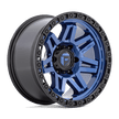 Fuel 1PC D813 Syndicate 17x9 5x127 DRK-BLUE BLK-RG - D81317907545