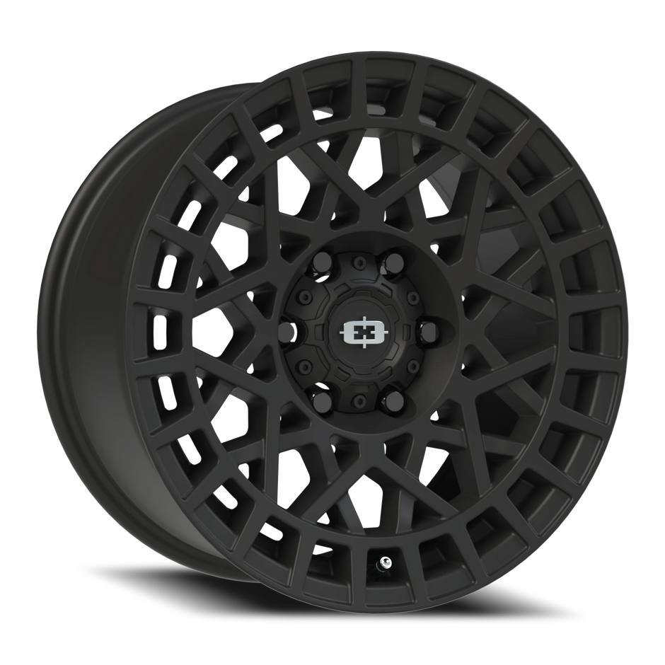 Vision Savage 17x8.5 6x120 12mm Satin Black : 349-7862SB12