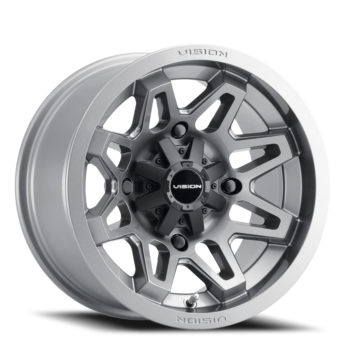 Vision Seven 14x7 4x110 2.5mm Gunmetal : 416-147110GM4