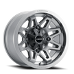 Vision Seven 14x7 4x110 2.5mm Gunmetal : 416-147110GM4