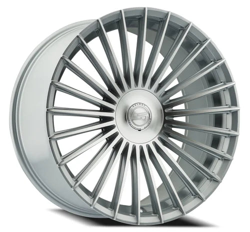 SELECT 22x9 BRISTOL 5x112  20 5.76 66.53 GLOSS SILVER MACHINED  - S103229044P2019