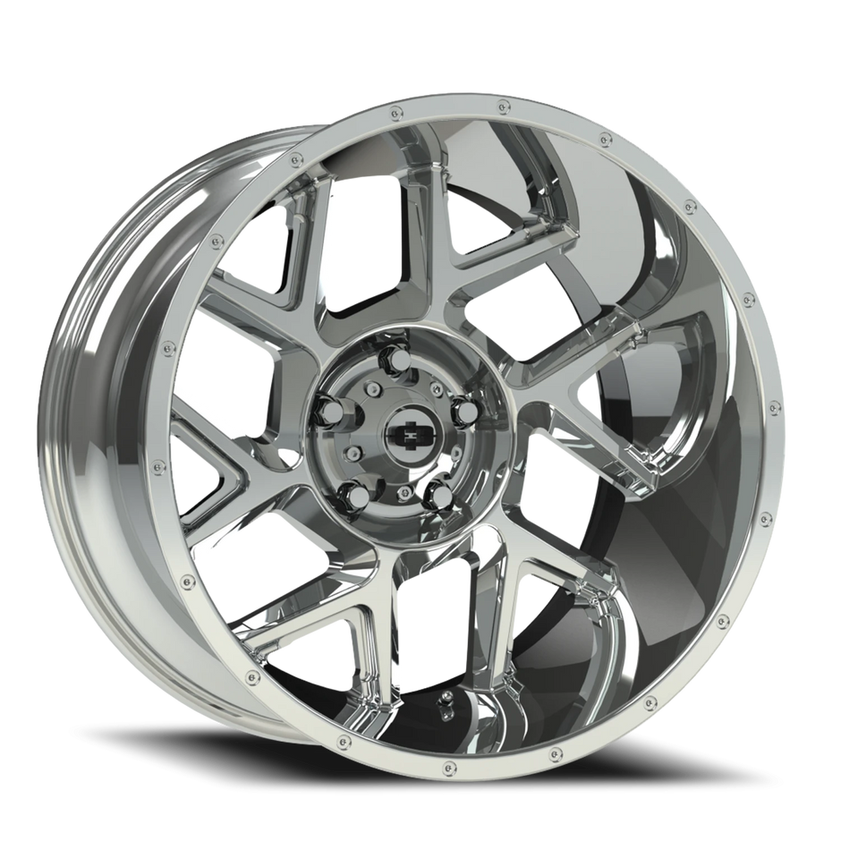Vision Sliver 20x12 5x127 -51mm Chrome : 360-20273C-51