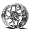 Vision Sliver 20x12 5x127 -51mm Chrome : 360-20273C-51