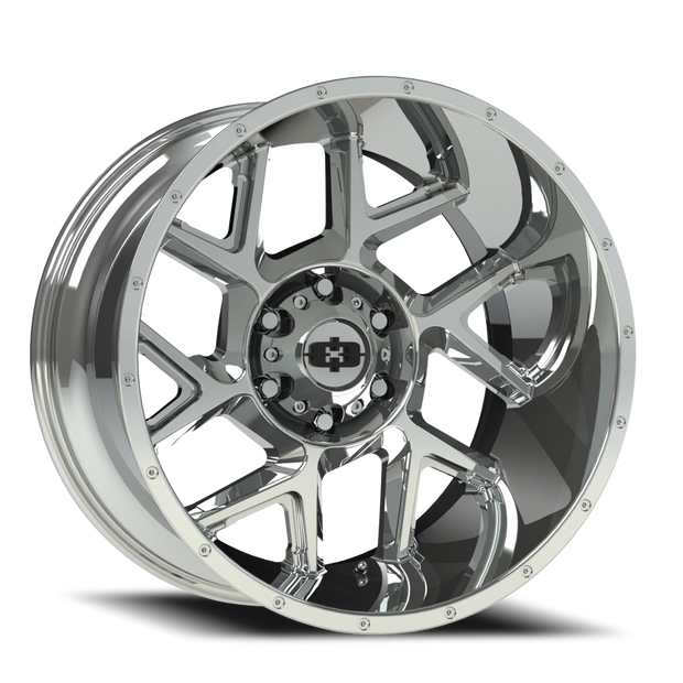 Vision Sliver 20x12 6x135 -51mm Chrome : 360-20236C-51