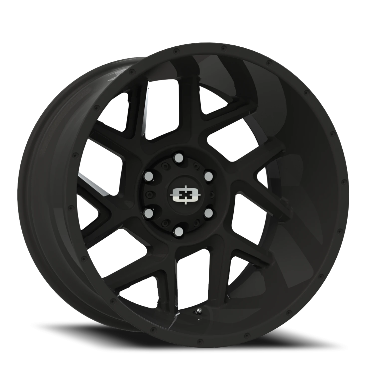 Vision Sliver 20x10 6x135 -25mm Satin Black : 360-20036SB-25